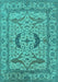 Oriental Turquoise Industrial Rug, urb1652turq