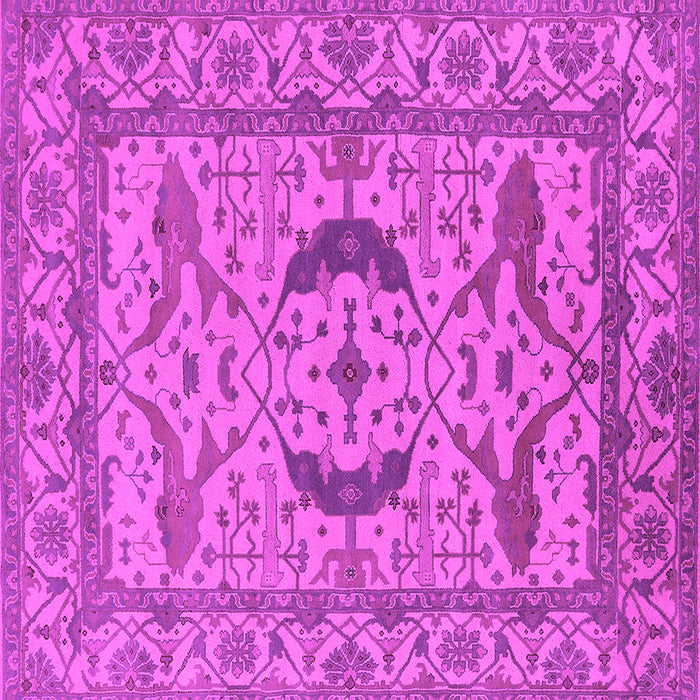Square Oriental Pink Industrial Rug, urb1652pnk