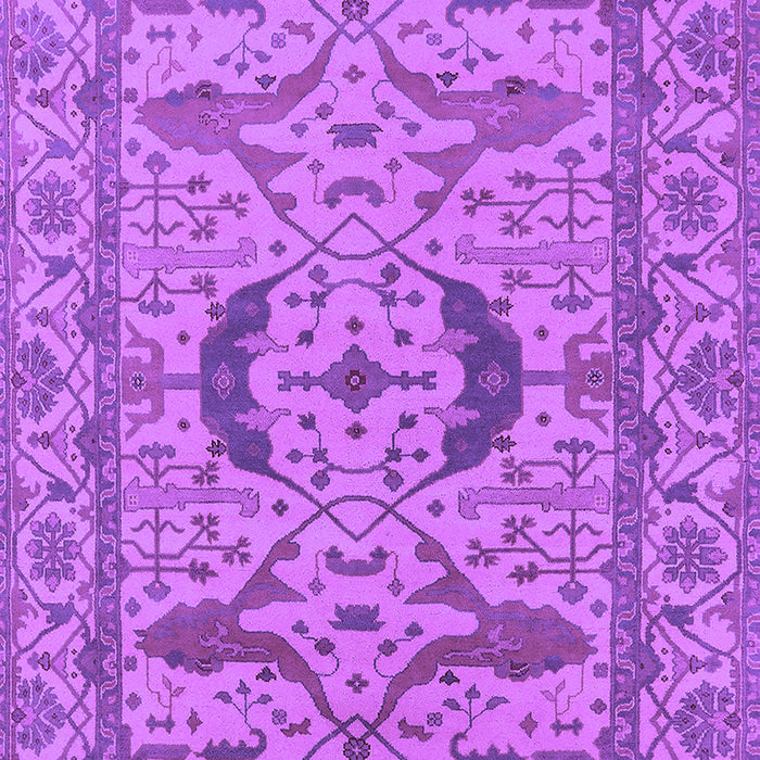 Machine Washable Oriental Purple Industrial Area Rugs, wshurb1652pur