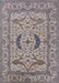 Mid-Century Modern Khaki Rose Pink Oriental Rug, urb1652