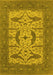 Oriental Yellow Industrial Rug, urb1653yw