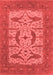 Oriental Red Industrial Area Rugs