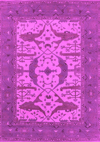 Oriental Pink Industrial Rug, urb1653pnk