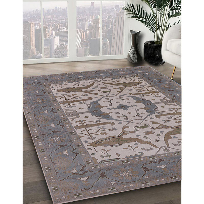 Machine Washable Industrial Modern Puce Purple Rug in a Family Room, wshurb1653