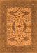 Oriental Orange Industrial Rug, urb1653org