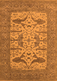 Oriental Orange Industrial Rug, urb1654org