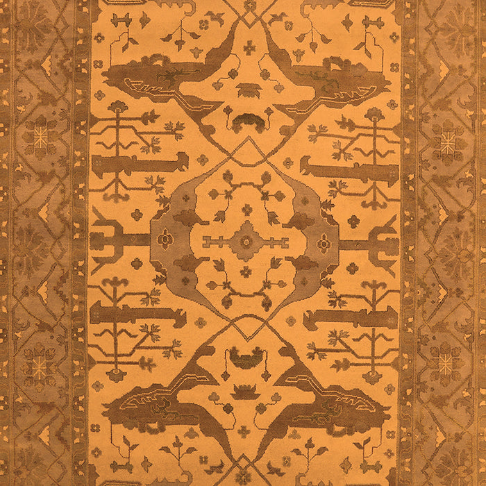 Oriental Orange Industrial Rug, urb1654org