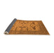 Sideview of Oriental Orange Industrial Rug, urb1654org