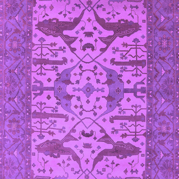 Machine Washable Oriental Purple Industrial Area Rugs, wshurb1654pur