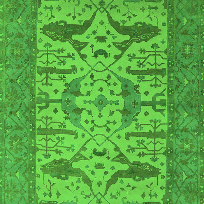 Oriental Green Industrial Rug, urb1654grn
