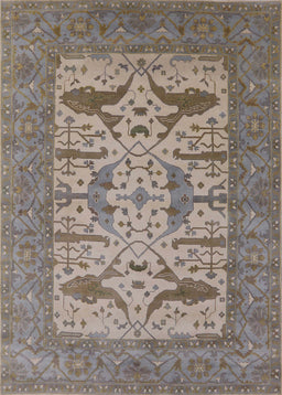 Mid-Century Modern Rosy Brown Pink Oriental Rug, urb1654