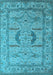 Oriental Light Blue Industrial Rug, urb1655lblu