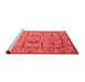 Industrial Red Washable Rugs