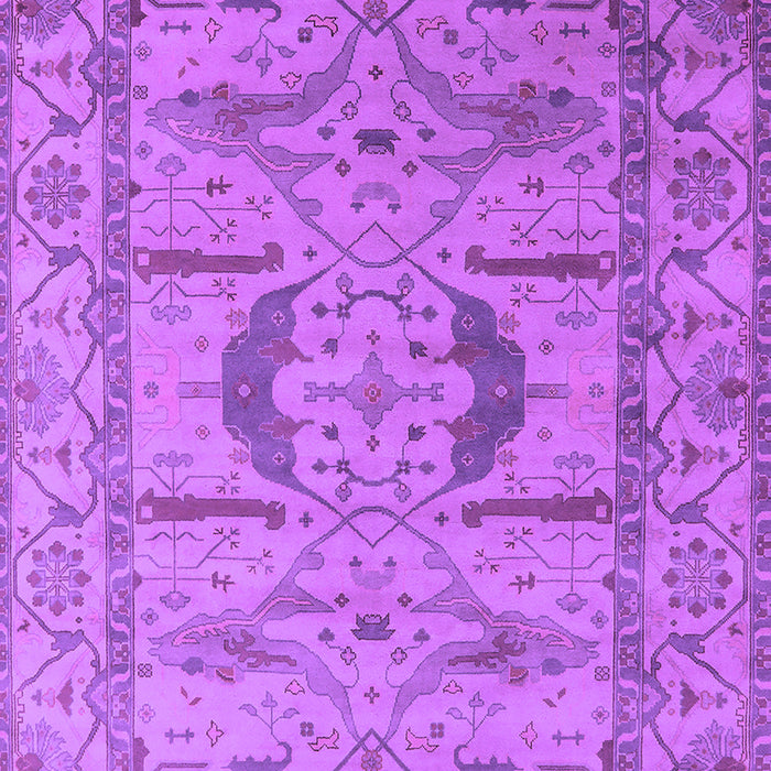 Machine Washable Oriental Purple Industrial Area Rugs, wshurb1655pur
