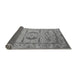 Sideview of Oriental Gray Industrial Rug, urb1655gry