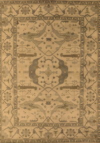 Oriental Brown Industrial Rug, urb1655brn