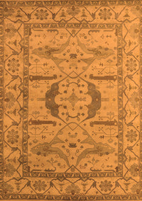 Oriental Orange Industrial Rug, urb1655org