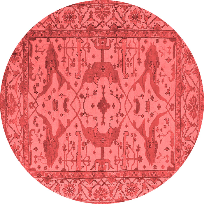 Oriental Red Industrial Rug, urb1656red