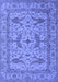 Oriental Blue Industrial Rug, urb1656blu