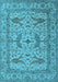 Oriental Light Blue Industrial Rug, urb1656lblu