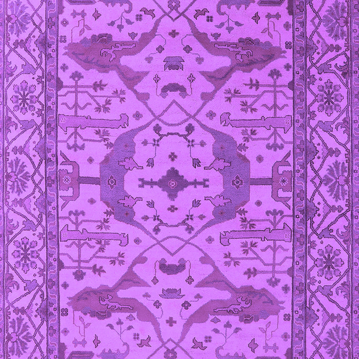 Machine Washable Oriental Purple Industrial Area Rugs, wshurb1656pur
