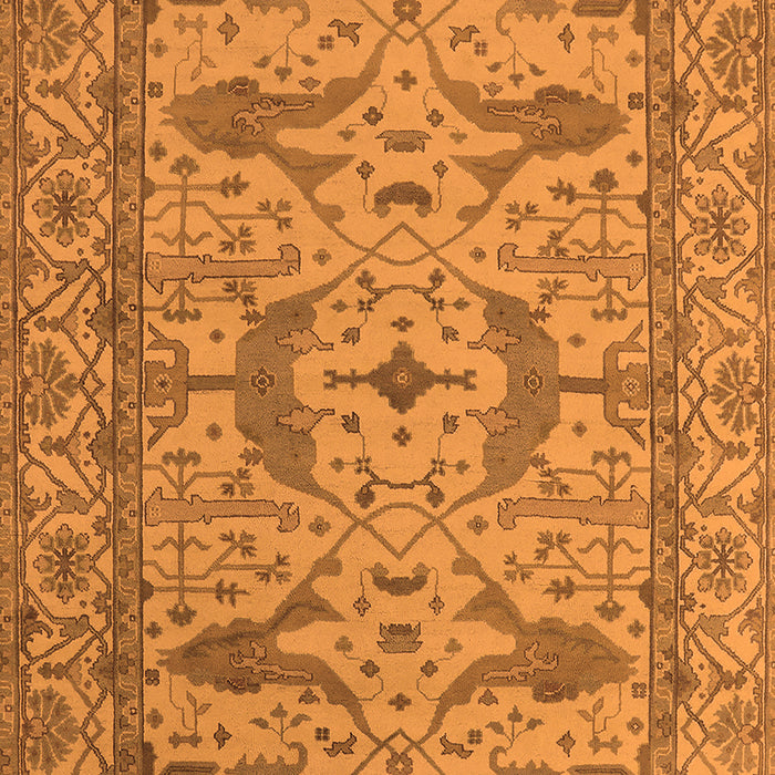 Oriental Orange Industrial Rug, urb1656org