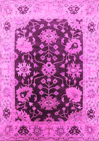 Oriental Pink Industrial Rug, urb1657pnk