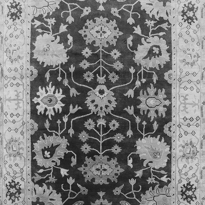 Oriental Gray Industrial Rug, urb1657gry