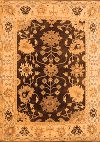 Oriental Orange Industrial Rug, urb1658org