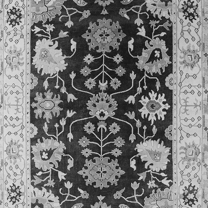 Oriental Gray Industrial Rug, urb1658gry