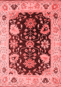 Oriental Red Industrial Rug, urb1658red