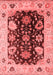 Oriental Red Industrial Area Rugs