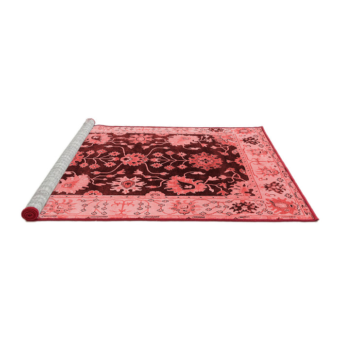 Industrial Red Washable Rugs