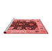 Industrial Red Washable Rugs