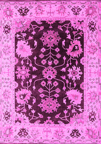 Oriental Pink Industrial Rug, urb1658pnk