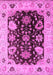 Oriental Pink Industrial Rug, urb1658pnk