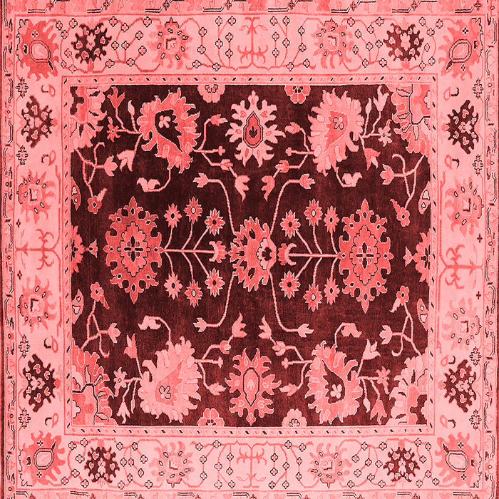 Oriental Red Industrial Rug, urb1658red