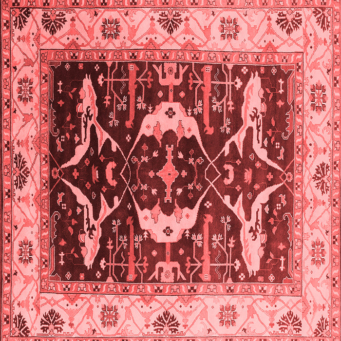 Oriental Red Industrial Rug, urb1659red
