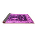 Sideview of Oriental Pink Industrial Rug, urb1659pnk