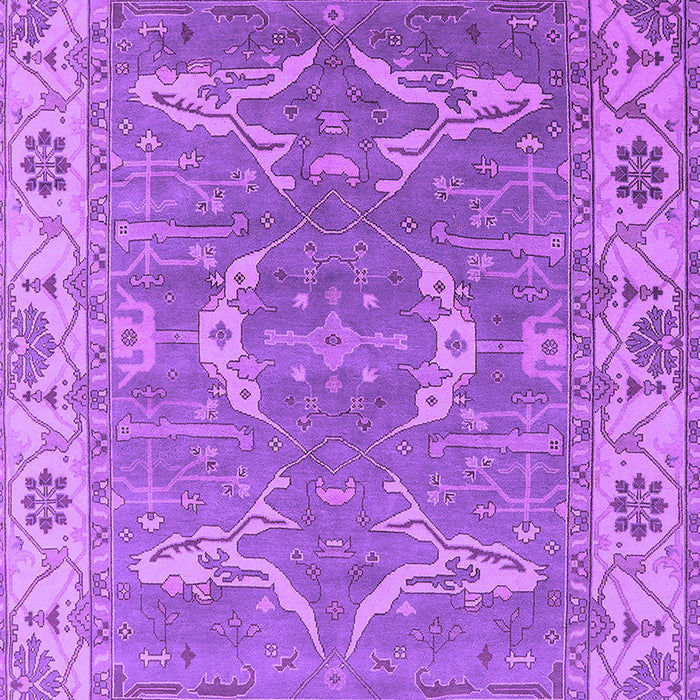 Machine Washable Oriental Purple Industrial Area Rugs, wshurb1660pur
