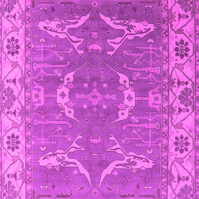 Machine Washable Oriental Pink Industrial Rug, wshurb1660pnk