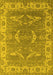 Oriental Yellow Industrial Rug, urb1660yw