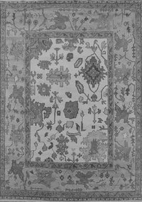 Oriental Gray Industrial Rug, urb1661gry