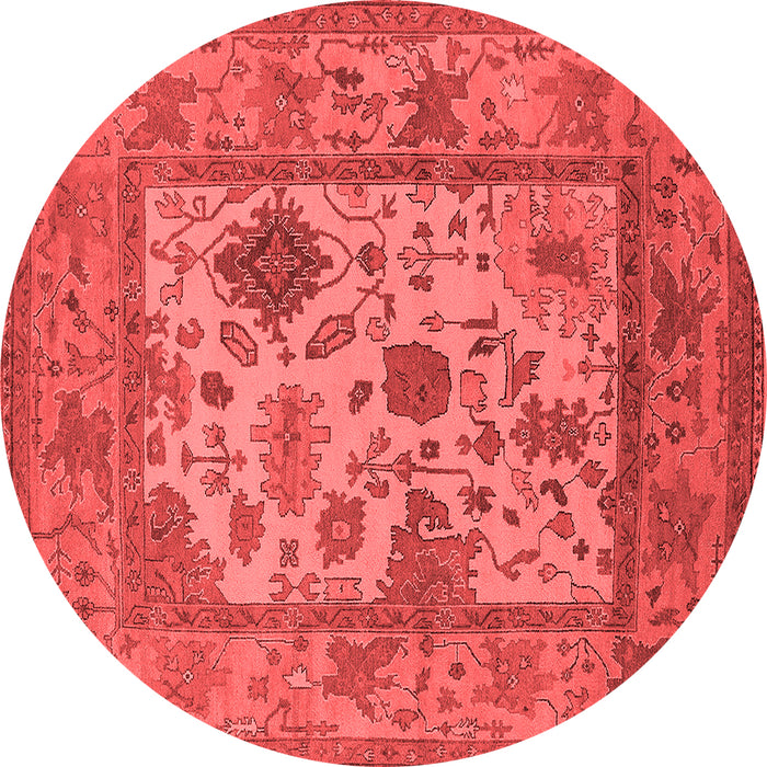 Oriental Red Industrial Rug, urb1661red