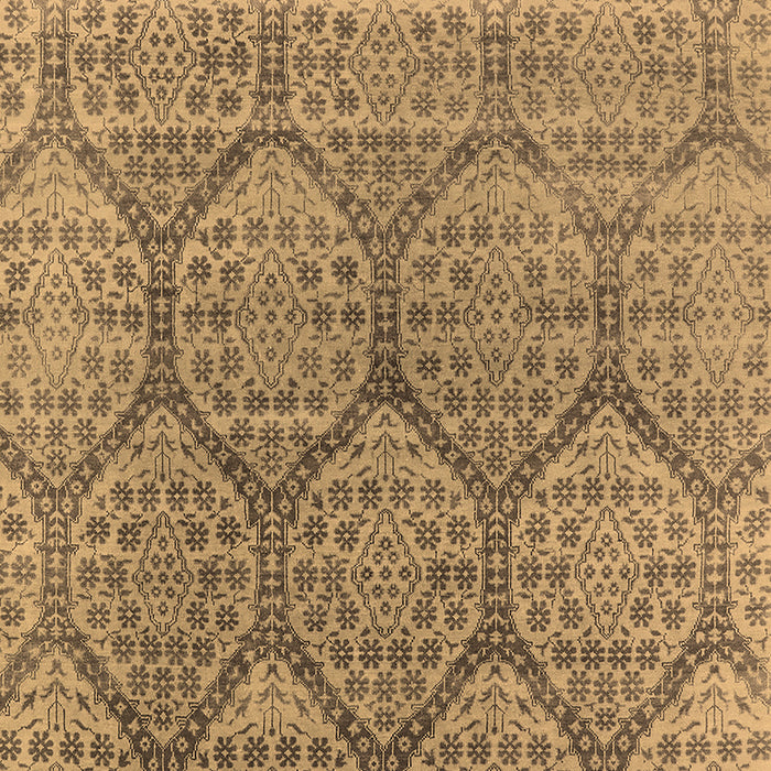 Oriental Brown Industrial Rug, urb1662brn