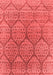 Oriental Red Industrial Area Rugs