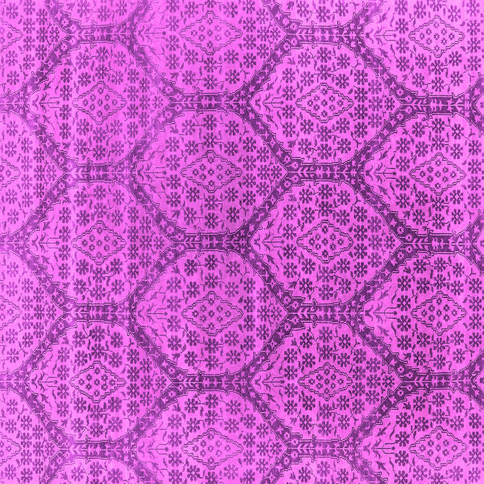 Square Oriental Pink Industrial Rug, urb1662pnk