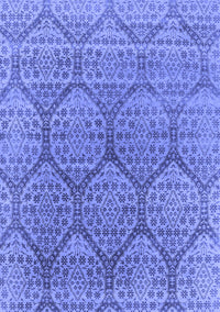 Oriental Blue Industrial Rug, urb1662blu