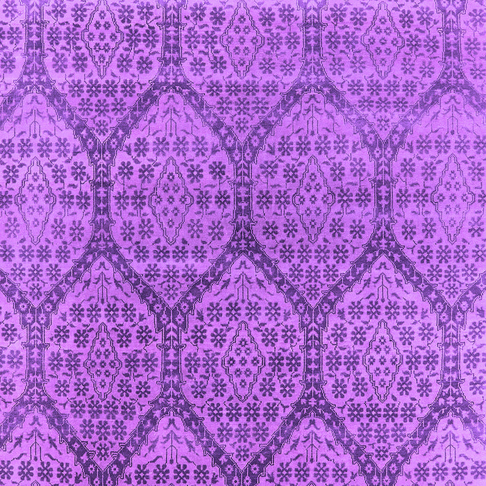 Machine Washable Oriental Purple Industrial Area Rugs, wshurb1662pur