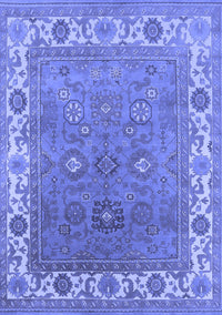 Oriental Blue Industrial Rug, urb1663blu